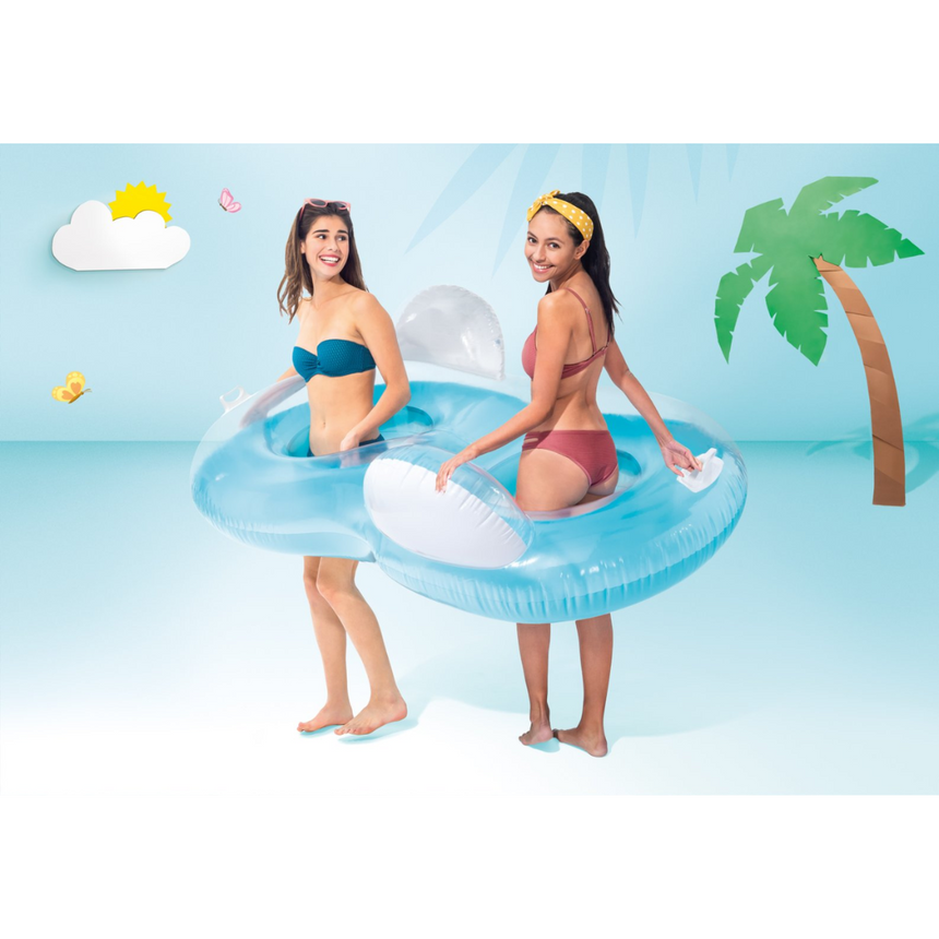 Intex - Cojín doble para la espalda