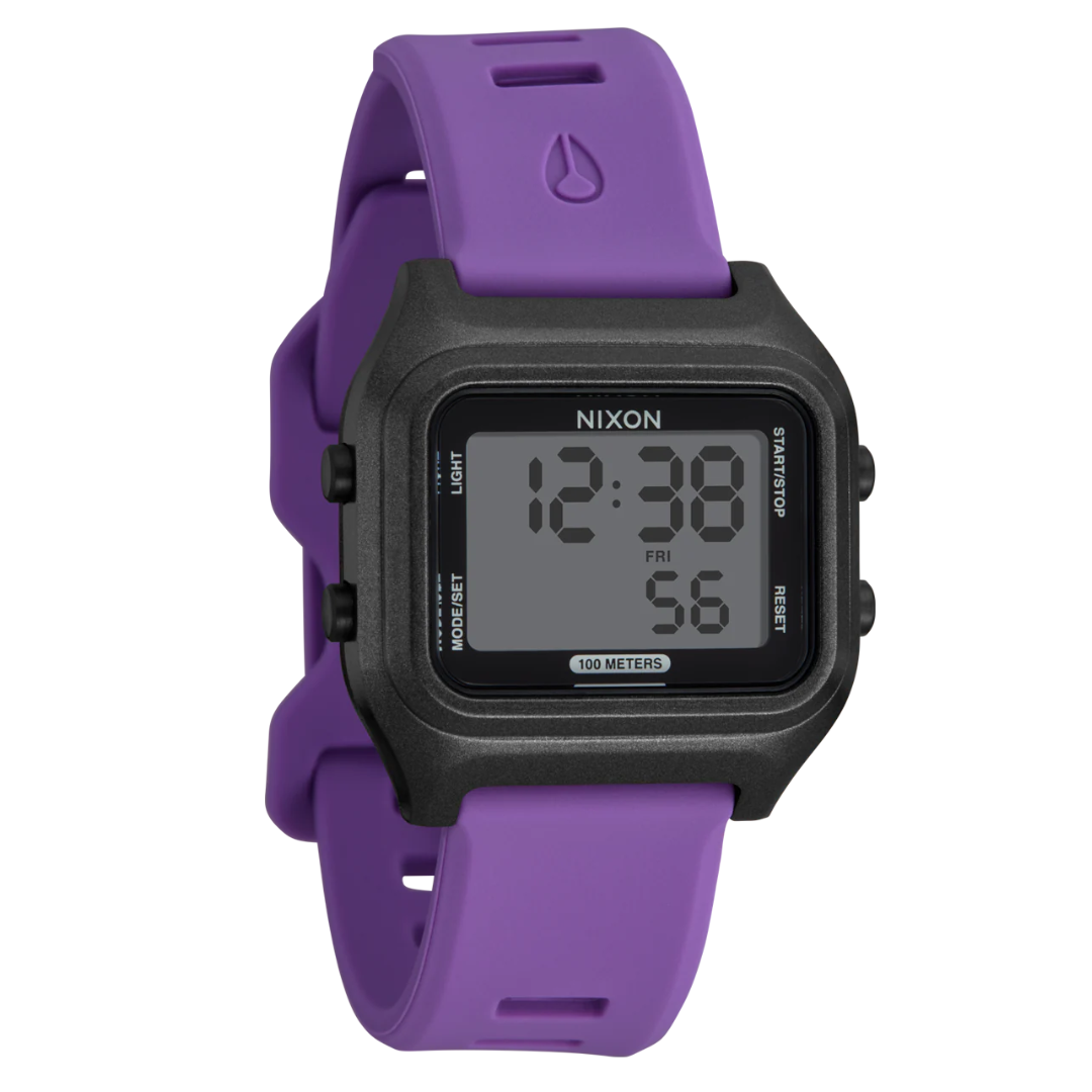 Nixon Unisex Ripper Watch - Black/Purple