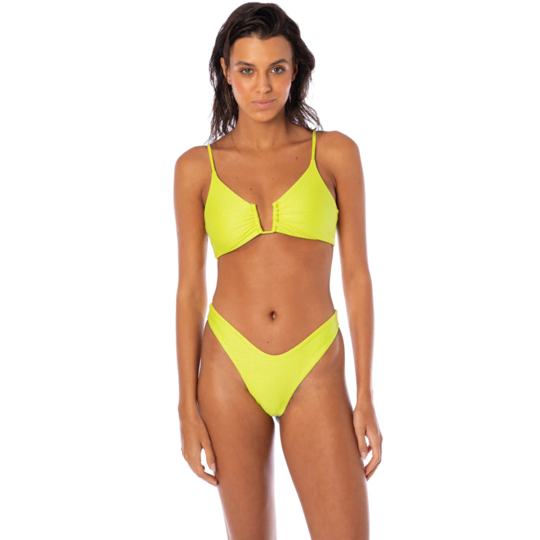 Maaji Women's Lime Green Slendour Bottoms