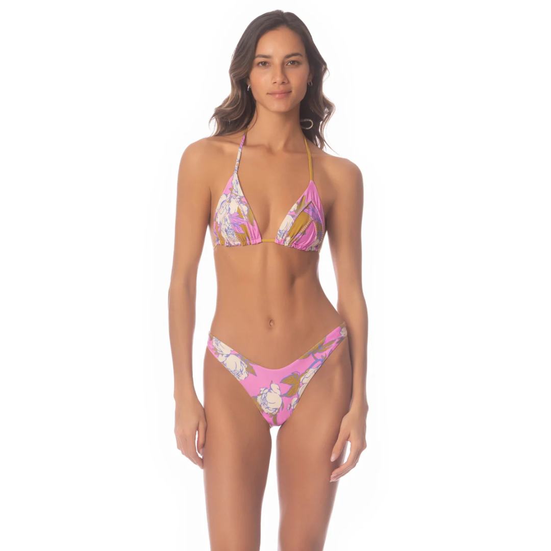 Maaji Women's Pink Fiore Alana Top
