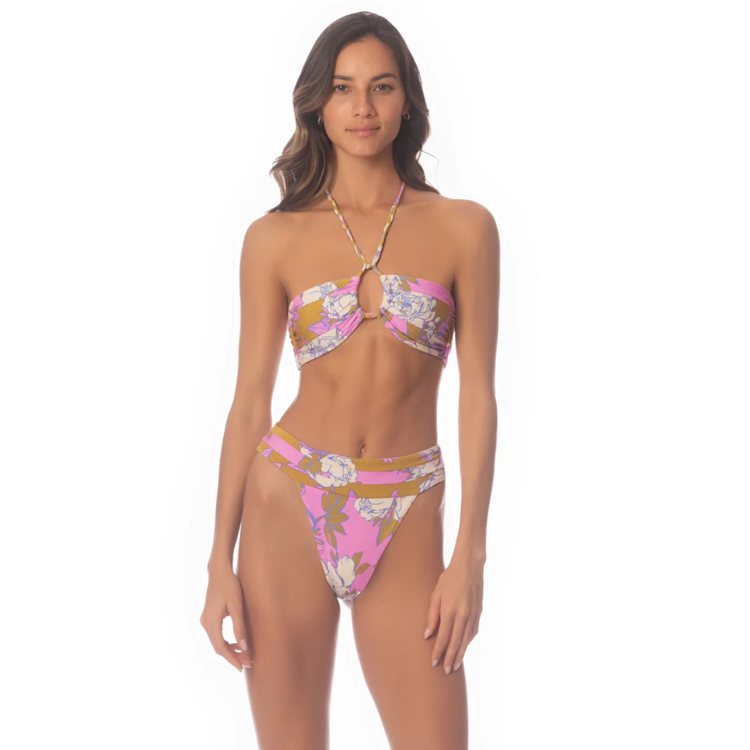 Maaji Women's Pink Fiore Lianna Top