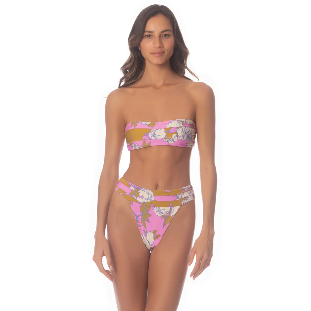 Maaji Women's Pink Fiore Lianna Top