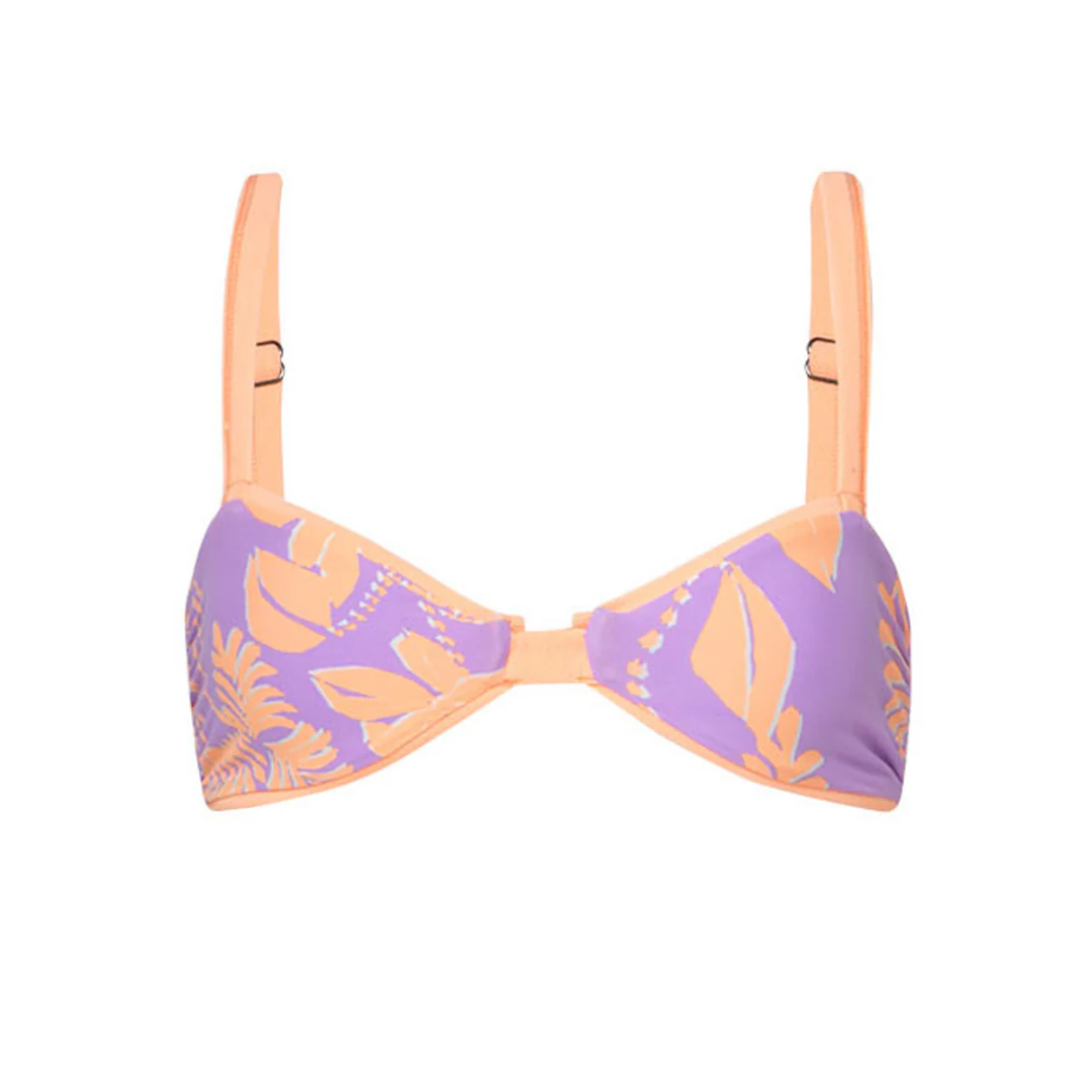 Maaji Women's Metallic Lilac Birdie Top