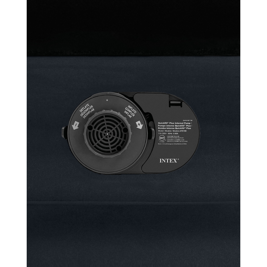 Colchón de aire Intex Dura-Beam Plus Pillow Rest de 16.5" tamaño Queen con bomba eléctrica incorporada