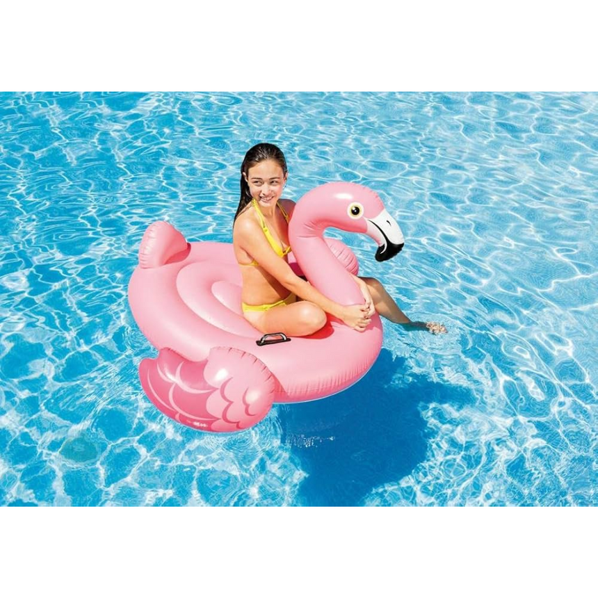 Balsa flotante Intex Flamingo Ride On
