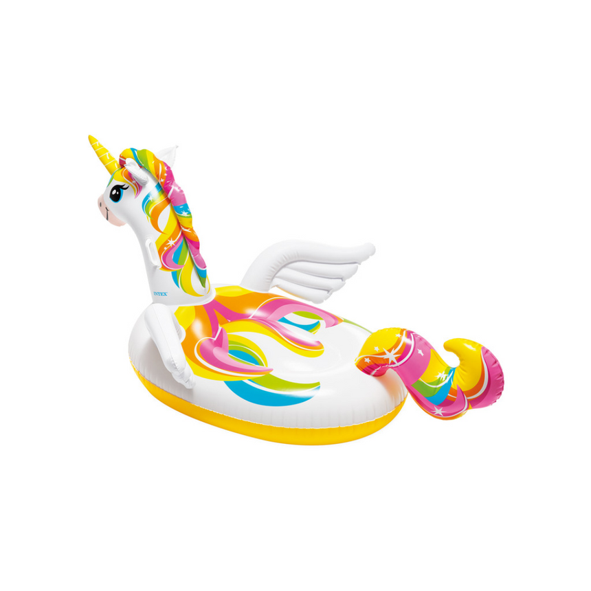 Flotador inflable para piscina Intex Unicorn Ride-On