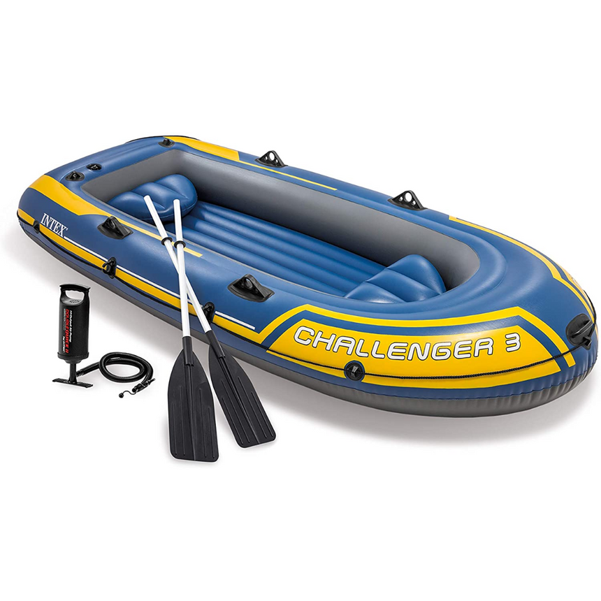 Intex Challenger 3 Boat Set