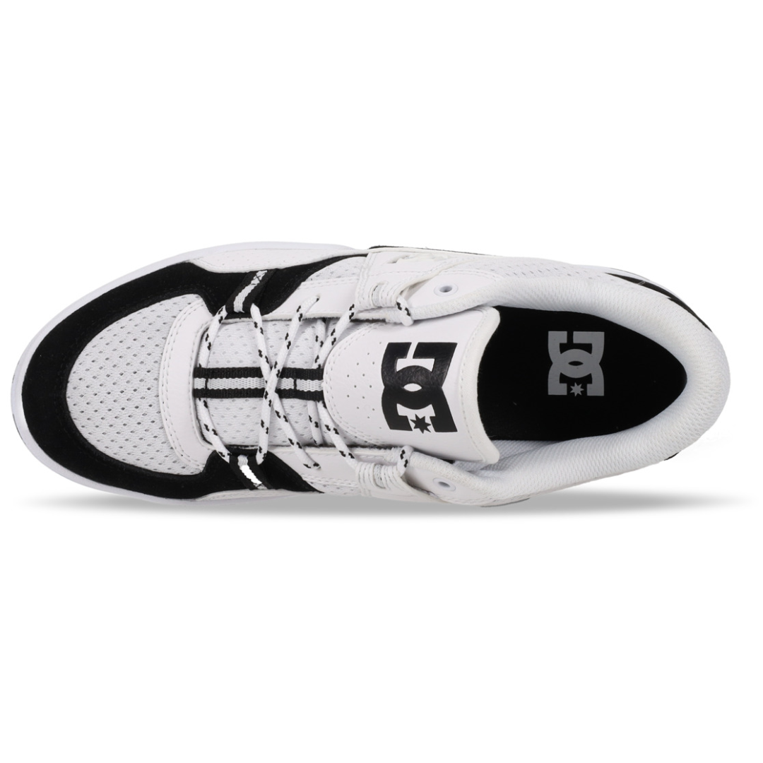 Zapatillas DC Construct para hombre - Negro/Blanco