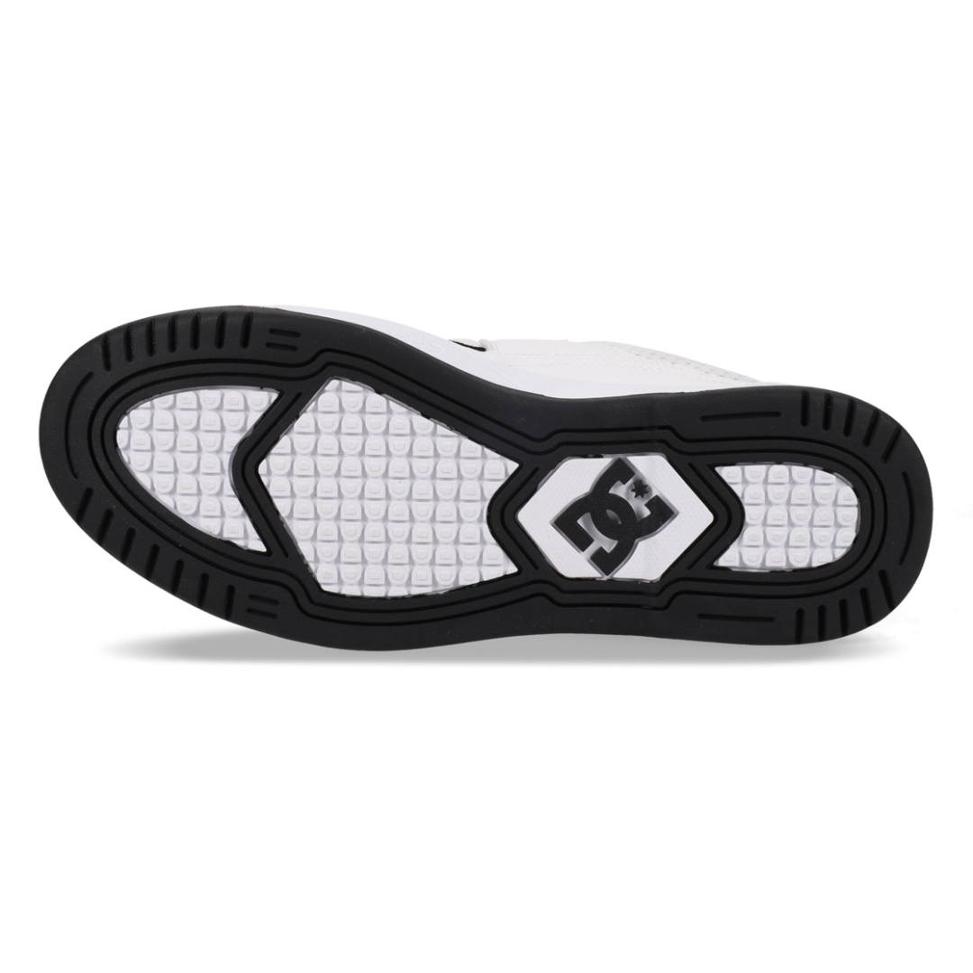Zapatillas DC Construct para hombre - Negro/Blanco