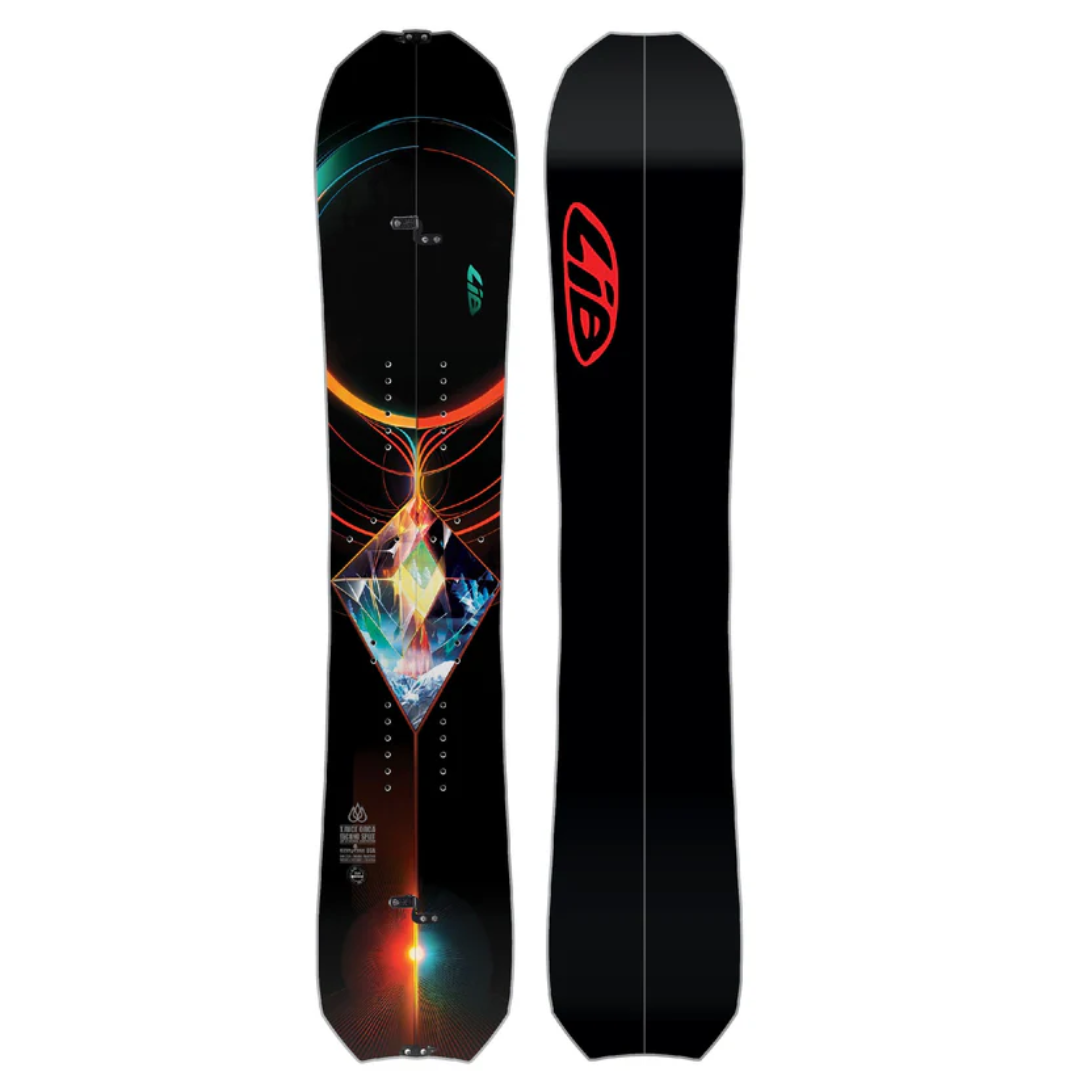Tabla de snowboard para hombre Lib Tech Orca Techno Split 2025, 156