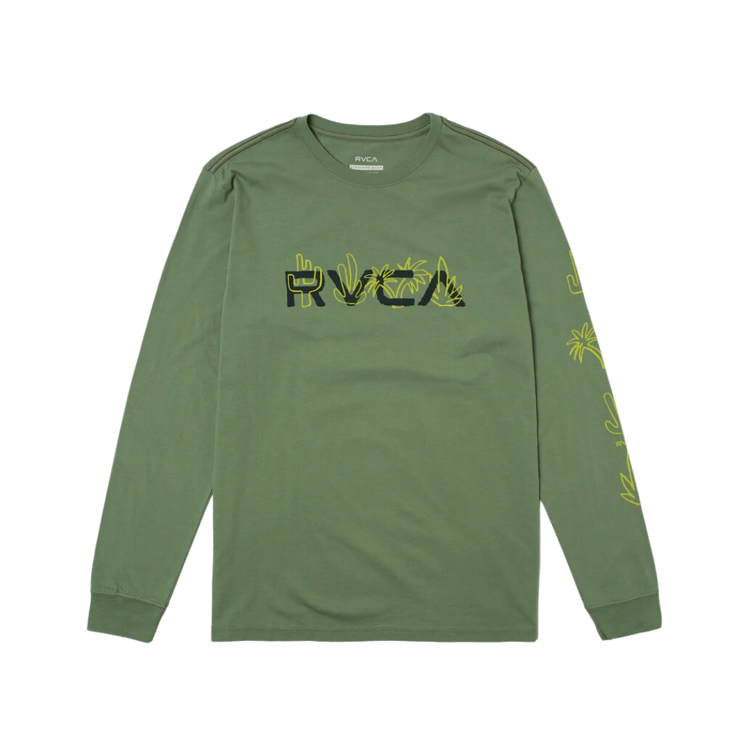 T-shirt à manches longues RVCA Desertscape pour homme
