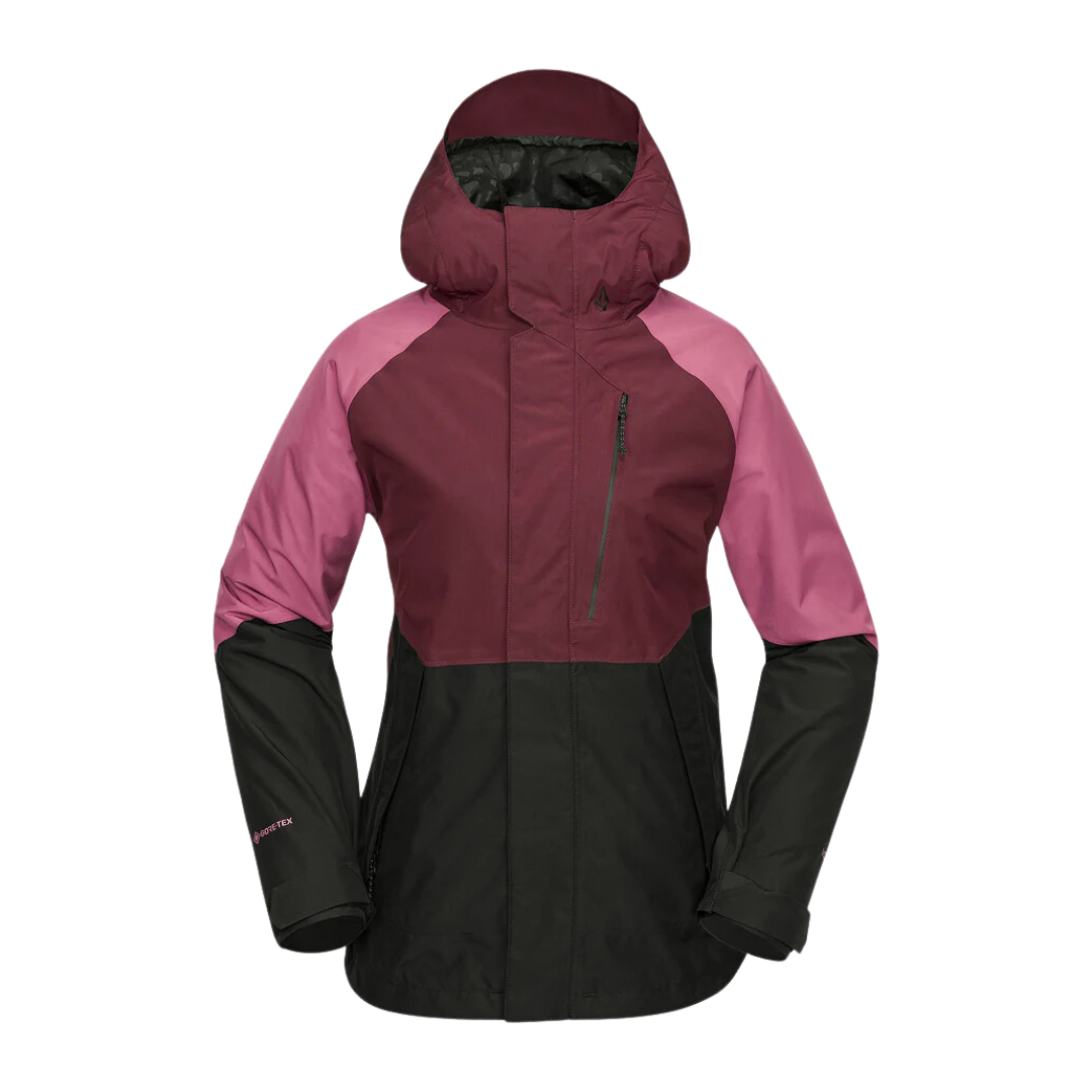 Volcom Women's V.CO Aris Insulated Gore-Tex Jacket - Burgundy