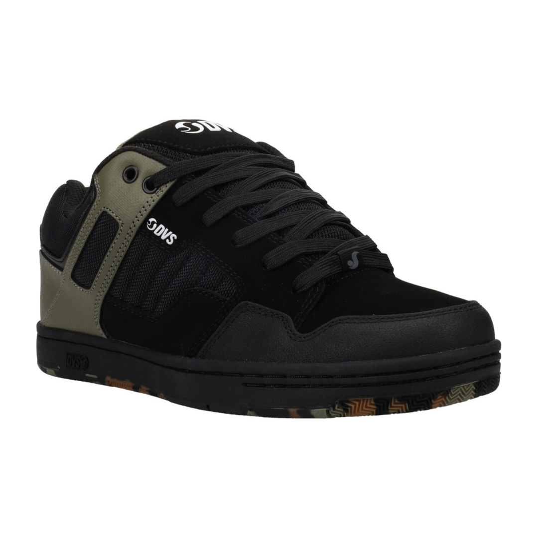 Zapatillas de skate DVS Enduro 125 para hombre - Piel camuflaje negro oliva
