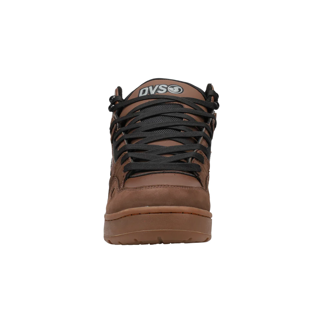 Bota Comanche DVS para hombre - Nubuck marrón y negro con goma