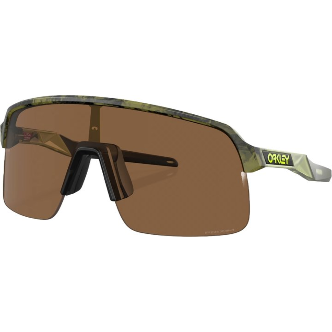 Gafas de sol Oakley Sutro Lite para hombre - PRIZM Bronce, Matte Transparent Fern Swirl