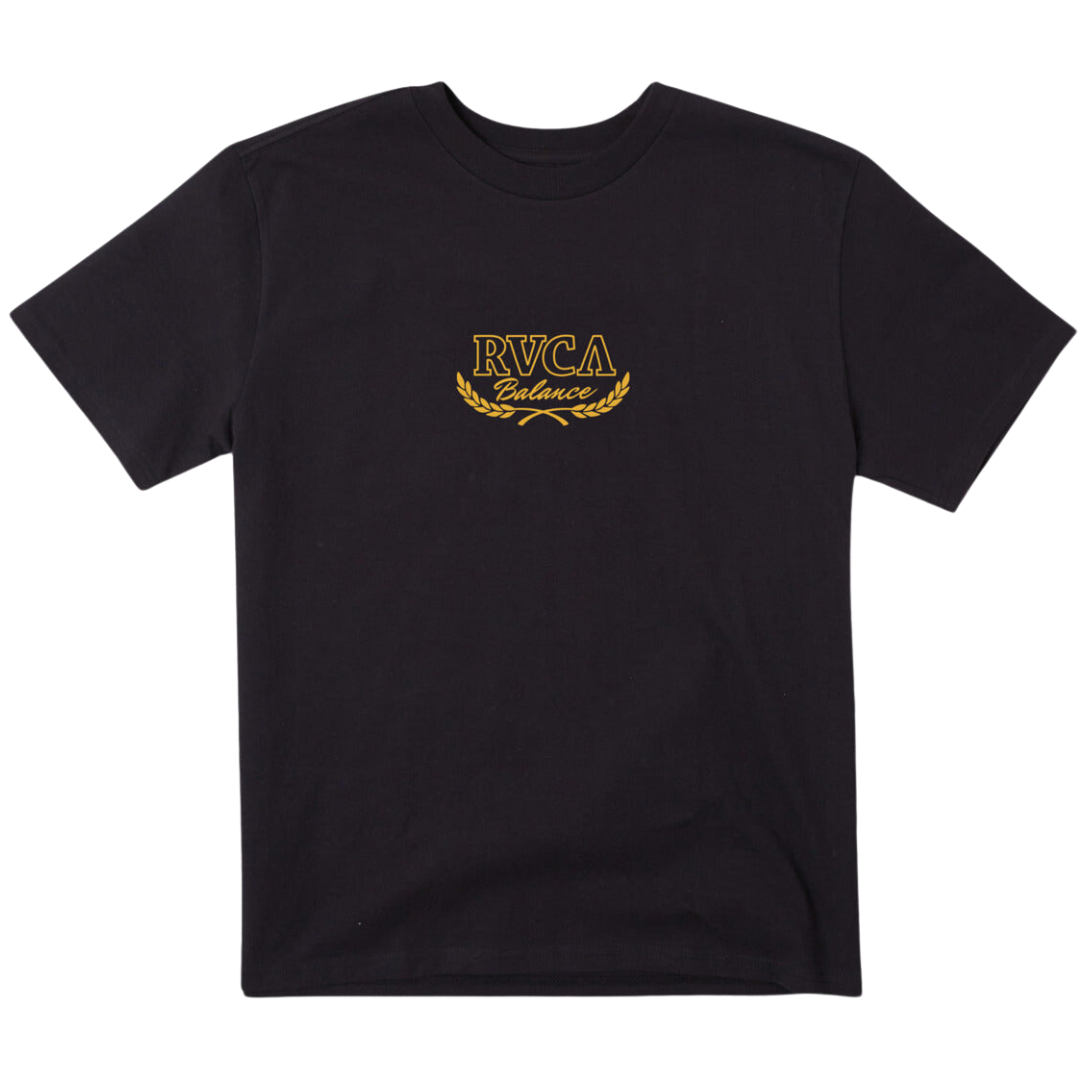 T-shirt à manches courtes RVCA Laurels pour homme