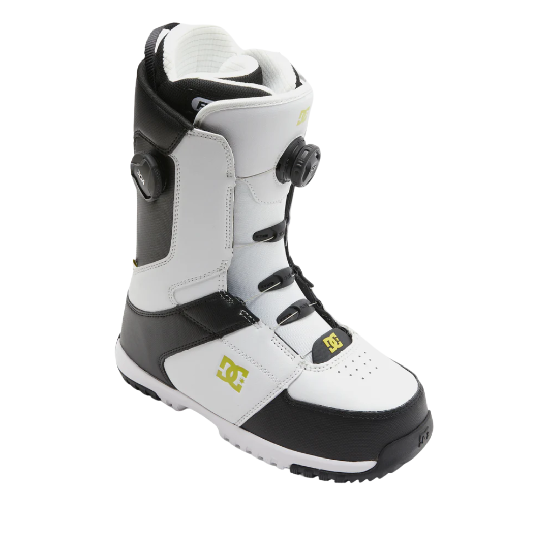 Bottes de snowboard DC Control pour homme - Blanc/Noir