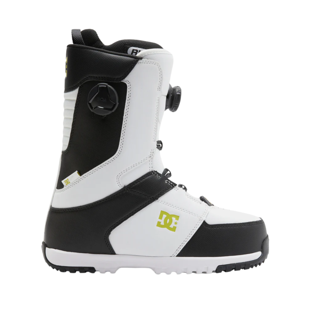 Bottes de snowboard DC Control pour homme - Blanc/Noir