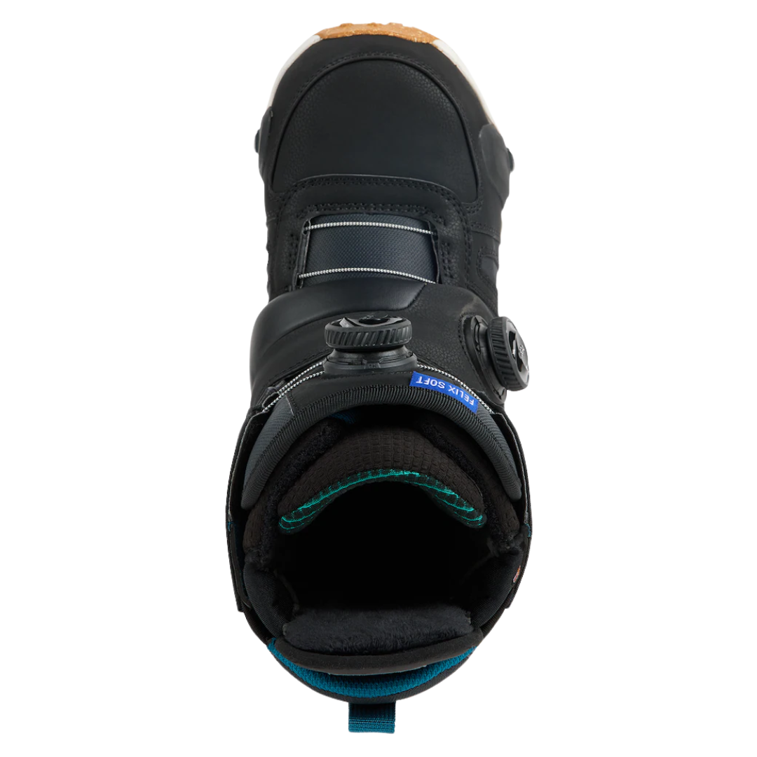 Boots de snowboard souples Burton Felix Step On pour femme - Noir