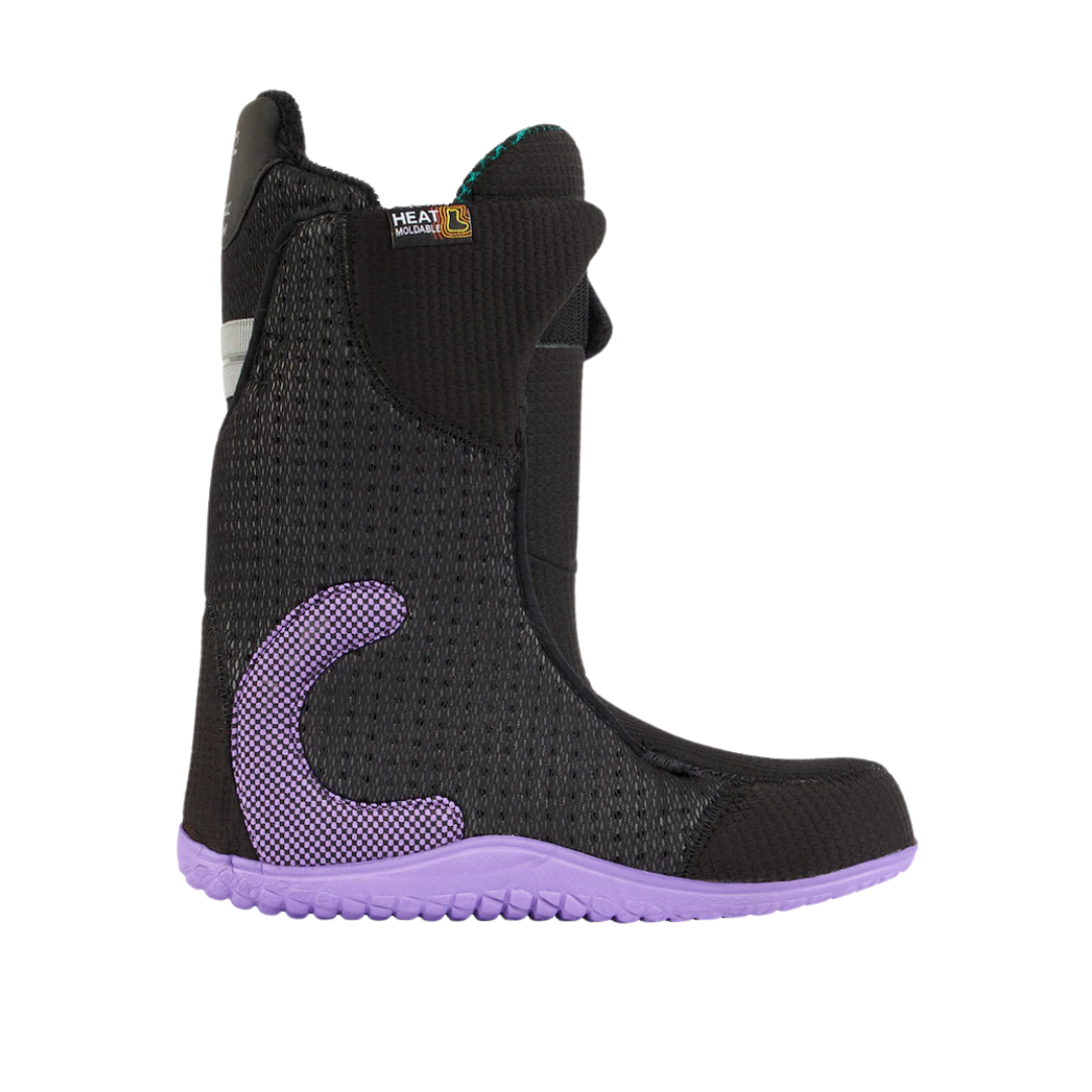 Bottes de snowboard Burton Supreme pour femme - Noir
