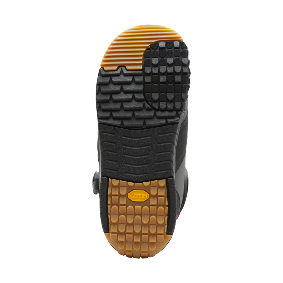 Bottes de snowboard DC Judge Boa pour homme - Noir/Gris/Rouge