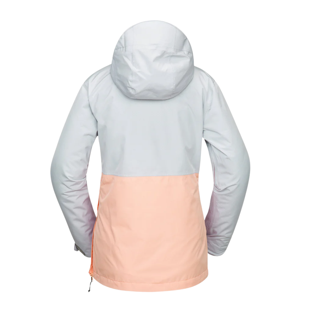 Volcom Women's Ashfield Pullover Jacket - Coral Haze