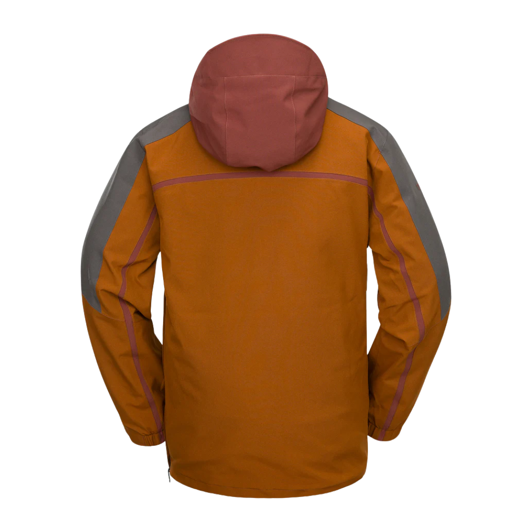 Volcom Men's Brighton Pullover Jacket - Caramel