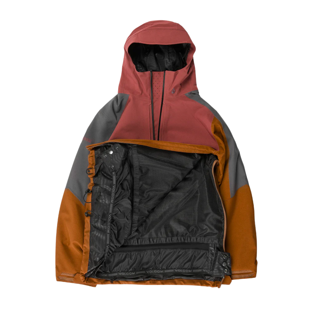 Volcom Men's Brighton Pullover Jacket - Caramel