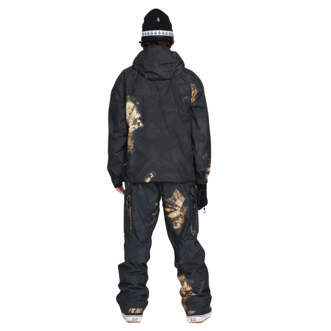 Suéter Volcom Melo Gore-Tex para hombre - Negro blanqueado