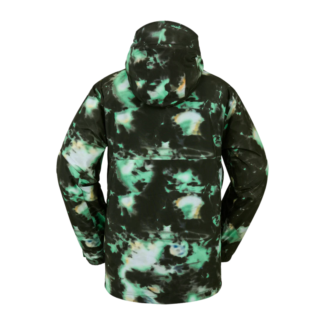 Volcom Men's L Gore-Tex Jacket - Spritz Black