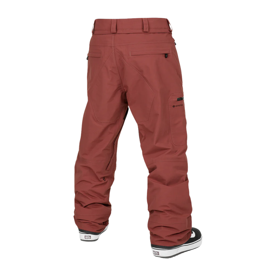 Pantalon de ski Volcom Gore-Tex pour homme - Redwood