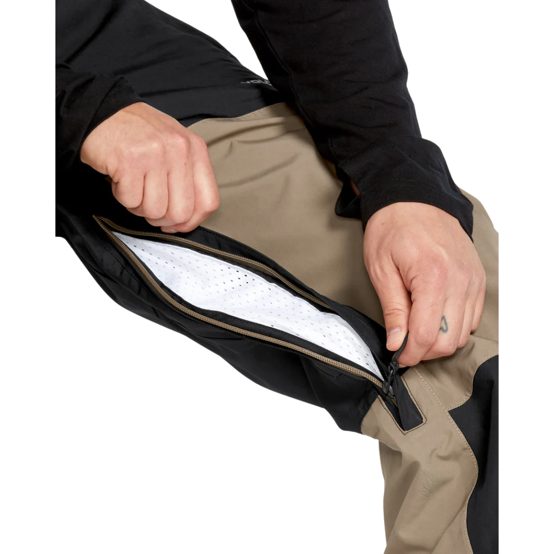 Volcom Men's DUA Gore-Tex Pants - Chestnut Brown