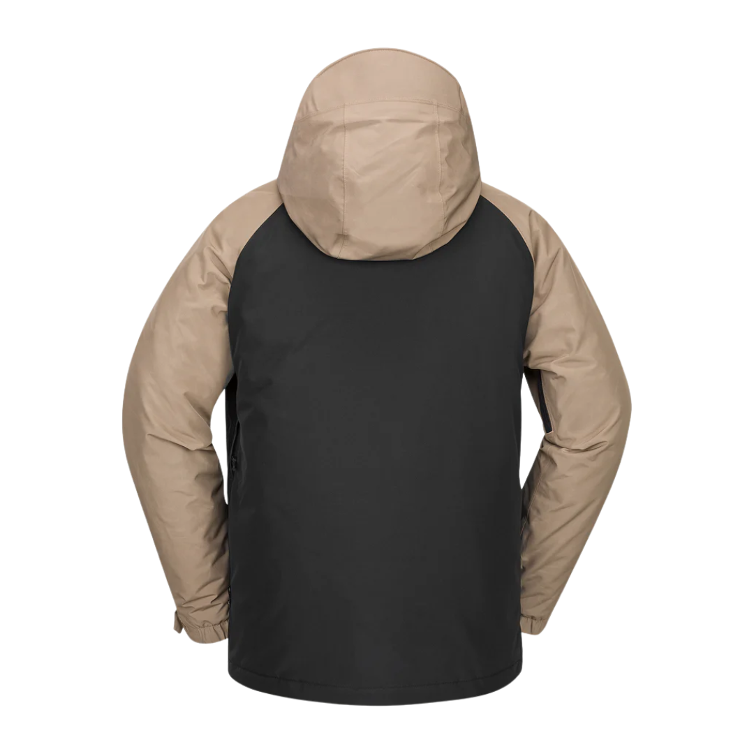 Veste isolante en Gore-Tex DUA pour homme de Volcom - Marron châtaigne