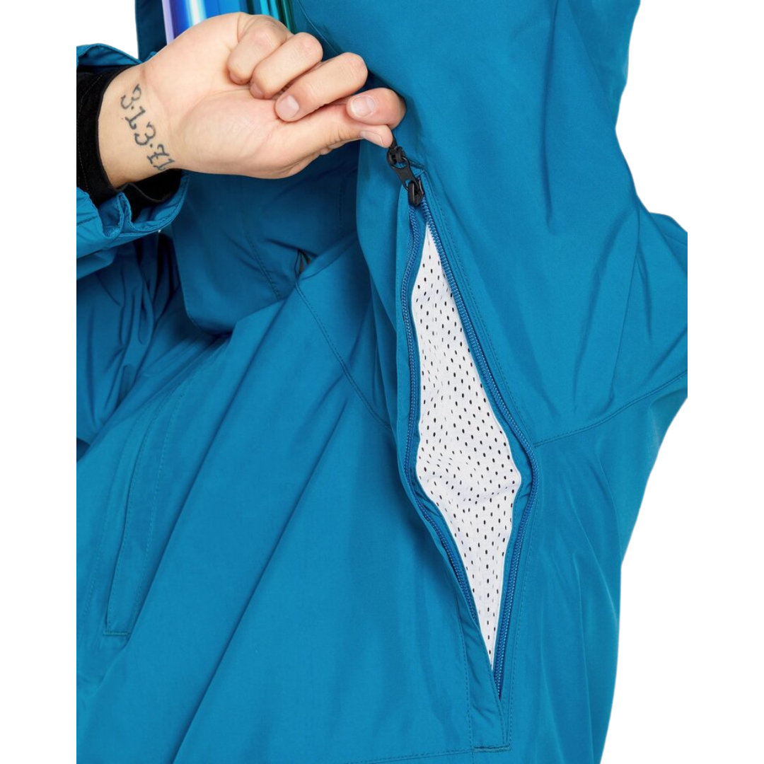 Veste isolante en Gore-Tex DUA pour homme de Volcom - Bleu clair