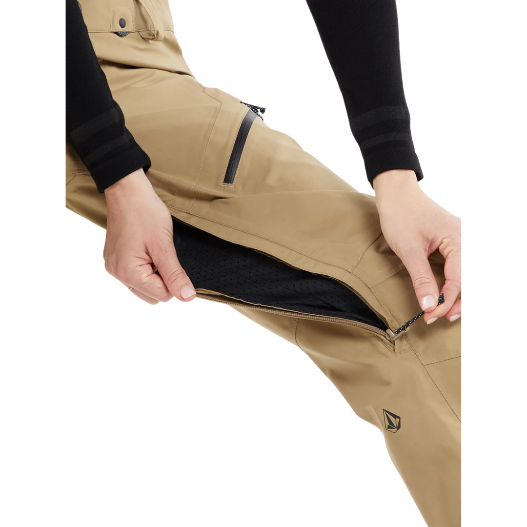 Volcom Women's Elm Stretch Gore Tex Bib Overall