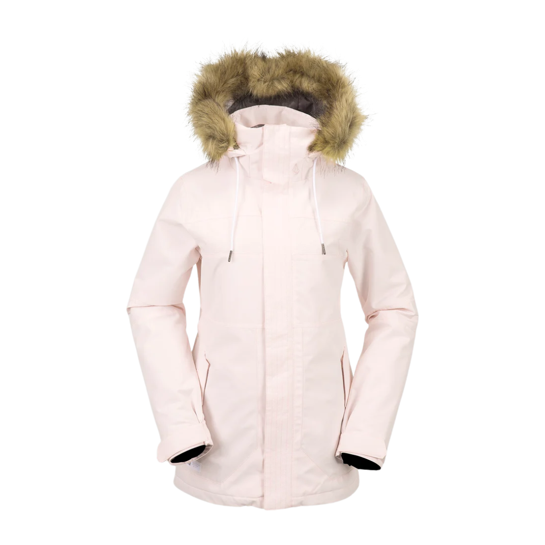 Volcom Women's Fawn Insulated Jacket - Calcite