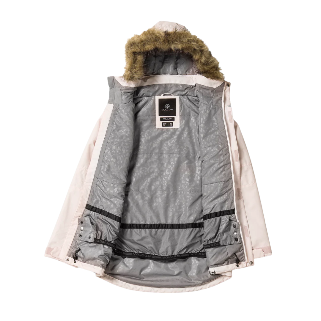 Volcom Women's Fawn Insulated Jacket - Calcite