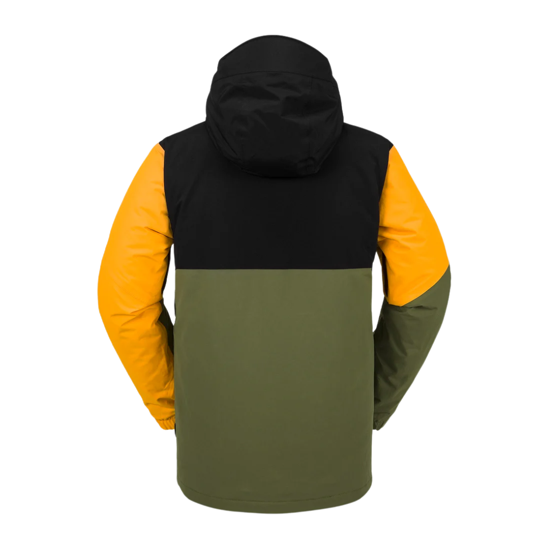 Volcom Men's L INS Gore-Tex Jacket - Gold