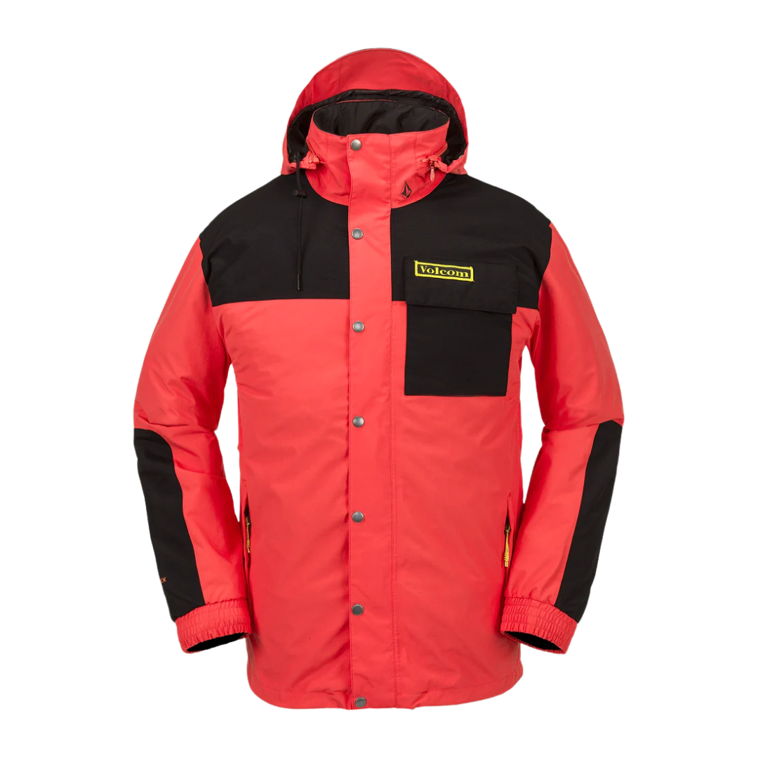 Volcom Men's Longo Gore-Tex Jacket - Orange