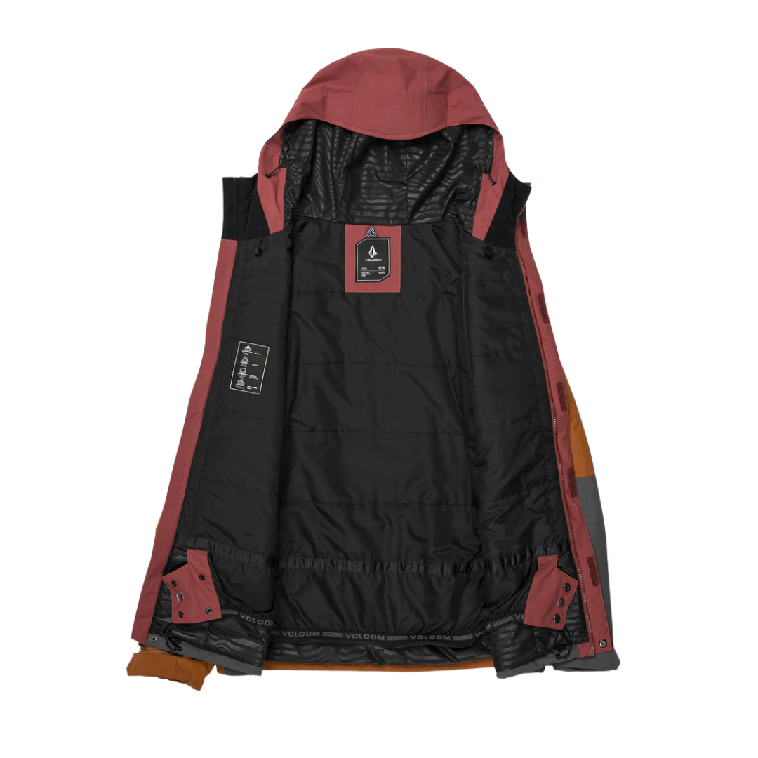 Volcom Men's Primary Insulated Jacket - Caramel