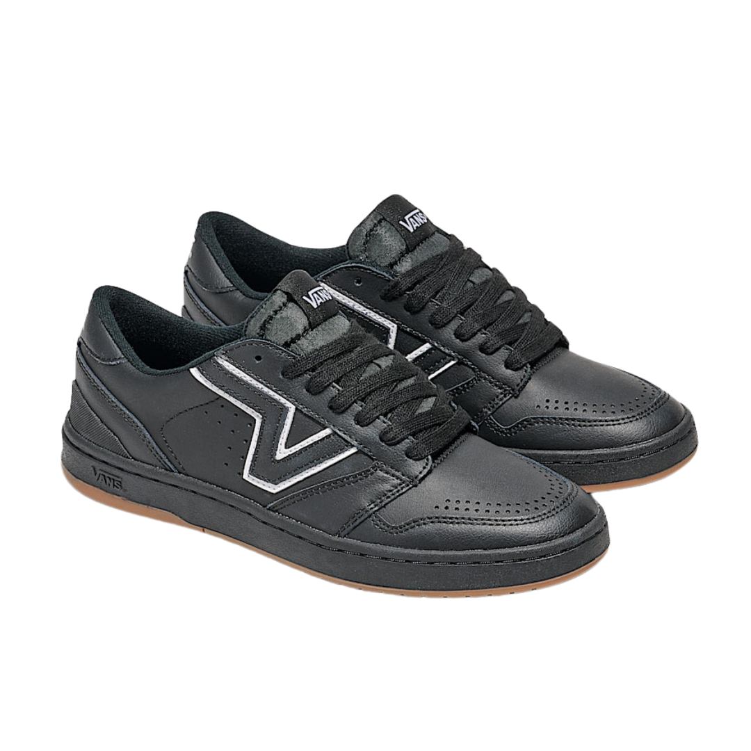 Zapatillas unisex Vans Lowland 2.0 - Negro/Negro/Blanco