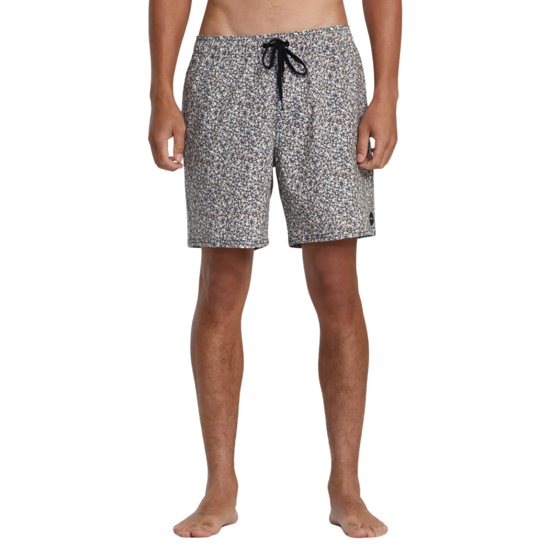 Pantalones cortos elásticos VA Atlas de 17" para hombre de RVCA