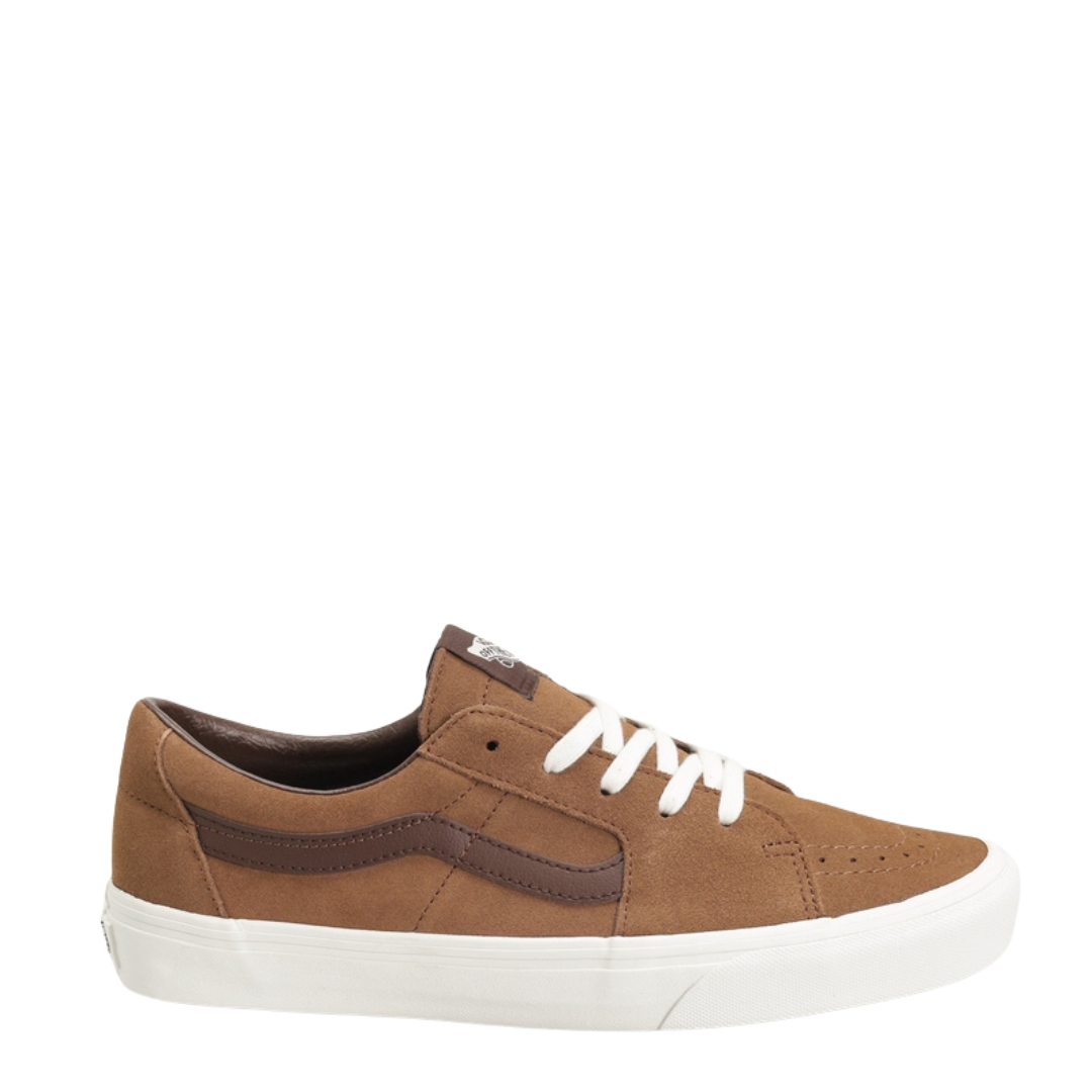 Chaussures Vans unisexes FU Sk8-Low en daim marron