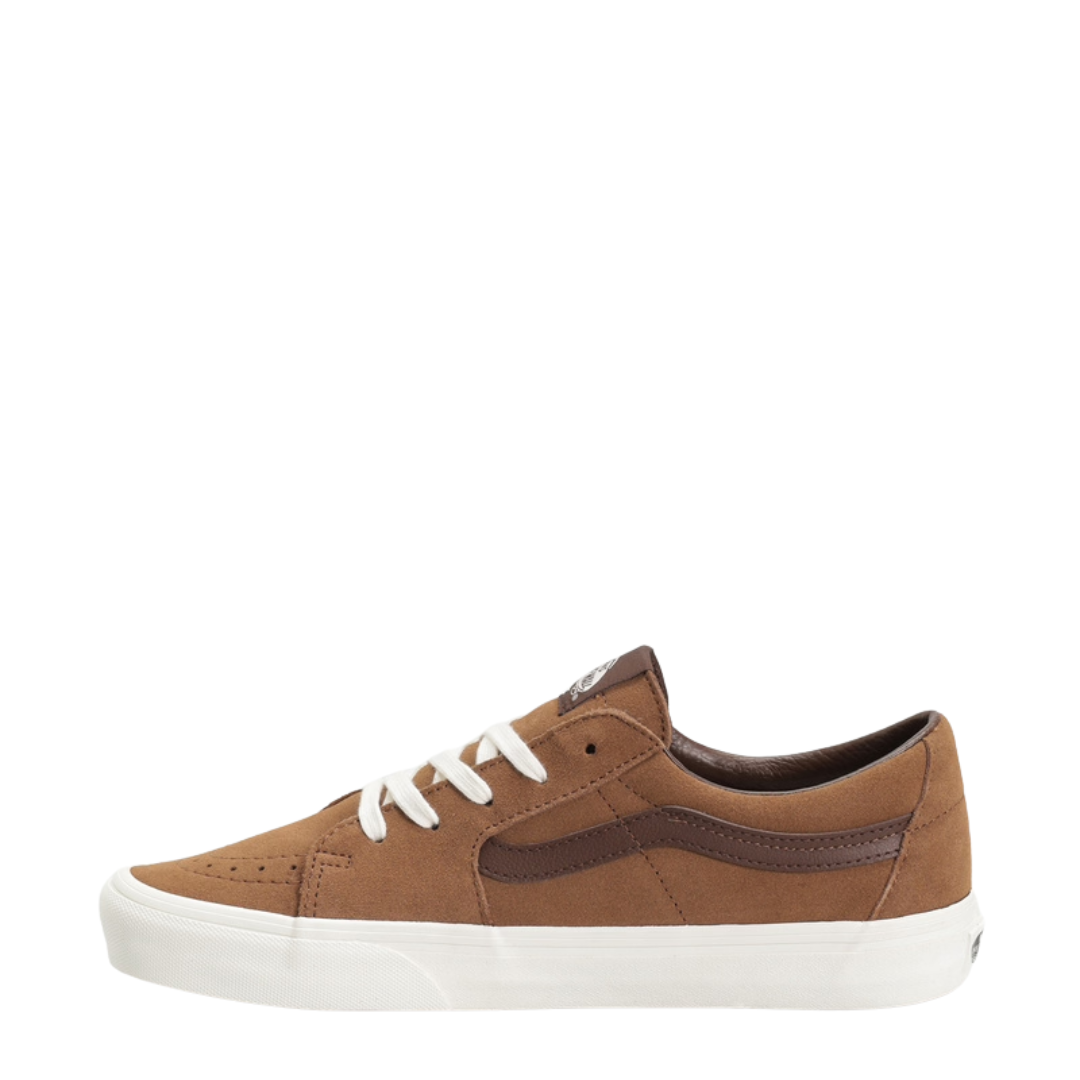 Chaussures Vans unisexes FU Sk8-Low en daim marron