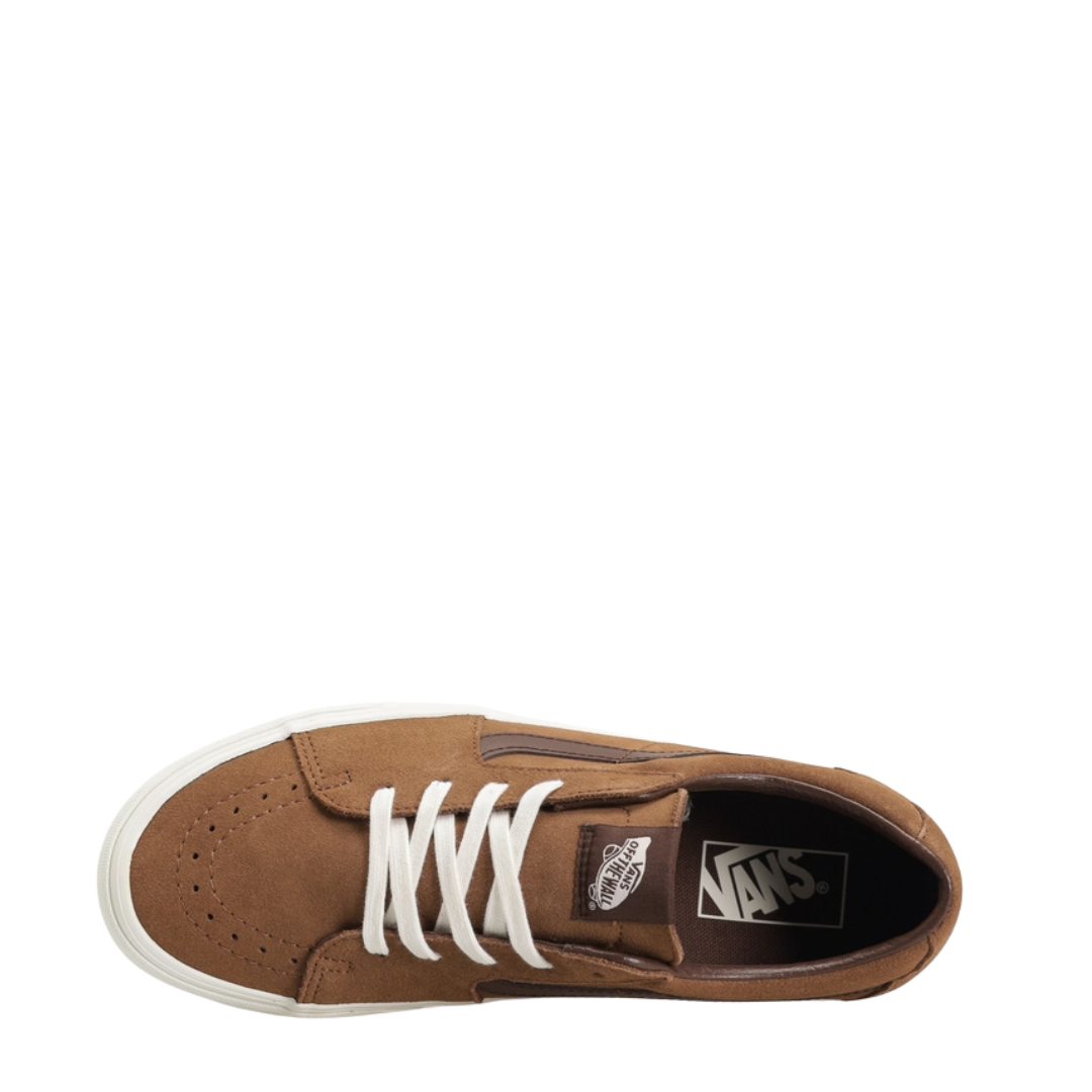 Chaussures Vans unisexes FU Sk8-Low en daim marron