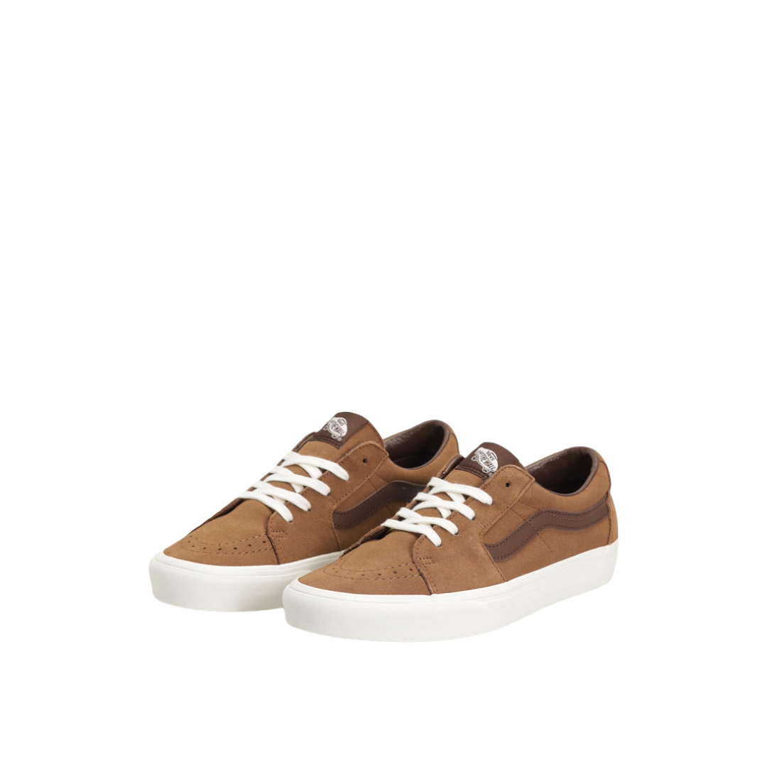 Chaussures Vans unisexes FU Sk8-Low en daim marron