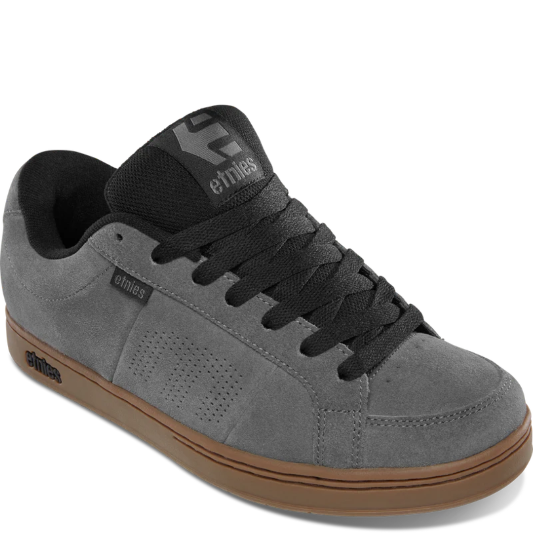 Zapatos Etnies Kingpin para hombre - Gris/Negro/Goma