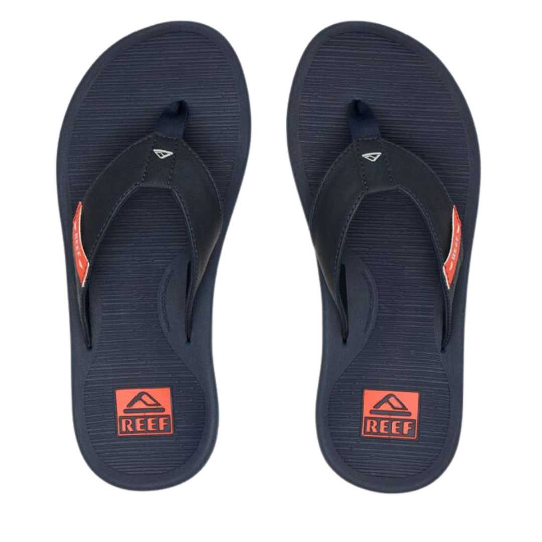 Chanclas Reef Santa Ana para hombre - Azul marino/blanco/naranja