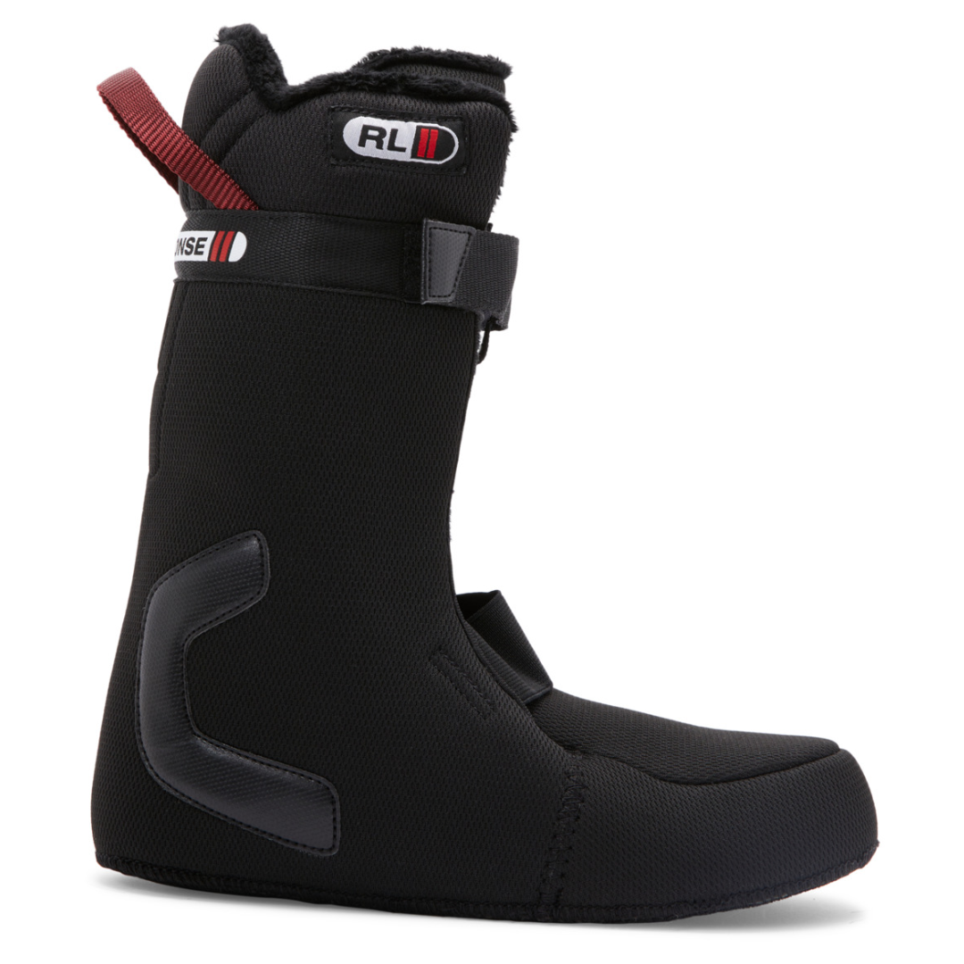 Bottes de snowboard DC Lotus Boa pour femme - Vin/Noir