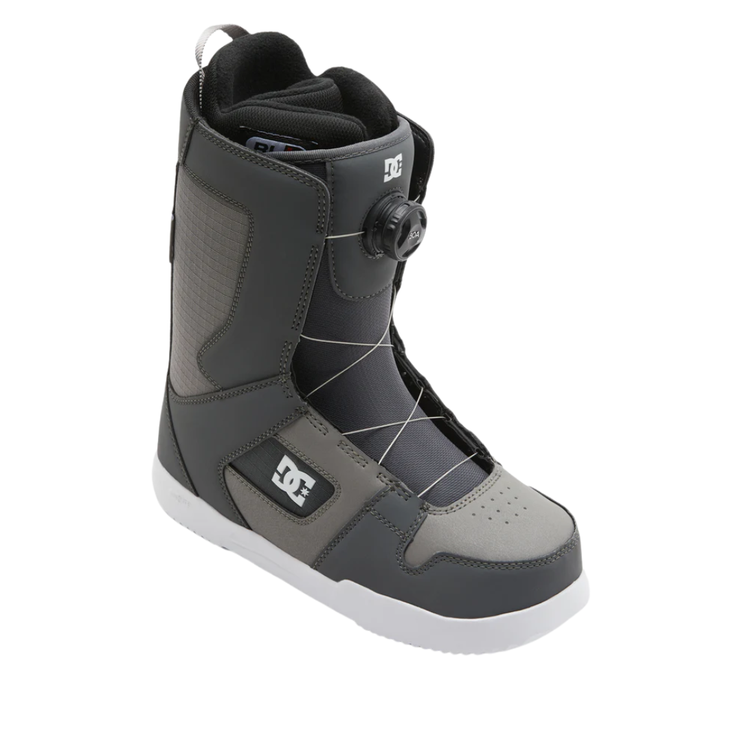 Bottes de snowboard DC Phase Boa pour homme - Gris/Gris/Gris